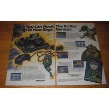 1992 Konami Ad - Teenage Mutant Ninja Turtles The Hyperstone Heist Video Game