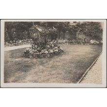 A Garden in London, c.1910s - H Elton RP Postcard