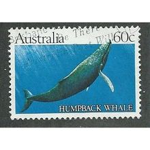 AUS 1982 60c 'HUMPBACK WHALE' FINE USED (EBID34-139)