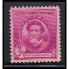 886 3c Augustus Saint-Gaudens Fine MNH KA3890