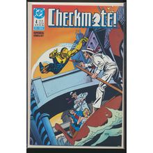 Checkmate! #4, 1988 DC Comic Book, High Grade