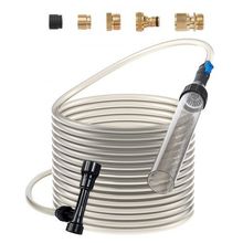 Aquarium Vacuum Gravel Cleaner, 33 ft PVC Hose Fish Tank Vacuum Gravel Clean...