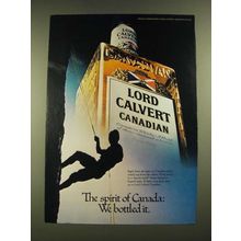 1979 Lord Calvert Canadian Whisky Ad - We Bottled It