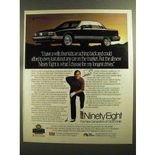 1991 Oldsmobile Ninety Eight Car Ad - Fuzzy Zoeller