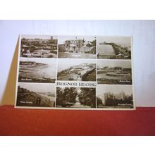 multiview, BOGNOR REGIS, SUSSEX used postcard by Shoesmith & Etheridge 1939 pm =