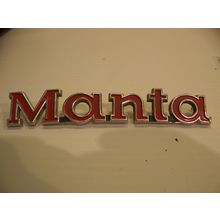 1972 OPEL MANTA EMBLEM OEM #3459302