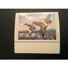 ICOLLECTZONE US 1986 Georgia GA2 Duck Stamp VF NH