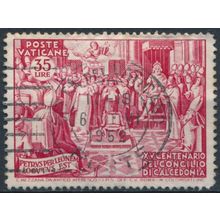 15ᵗʰ Anniv Council of Chalcedon: 35l - Vatican City 1951 - FH - MiNr 182