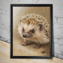 Hedgehog Wall Print Hedgehog Wall Art Print Hedgehog Poster Picture Art Picture