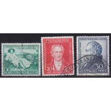 GERMANY Alliiert AmBri [1949] MiNr 0108-10 ( O/used ) [02]