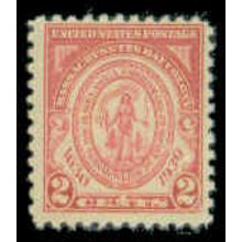 682 2c Massachusetts Just Clears MNH M07062
