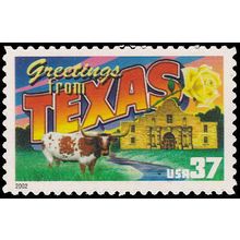 3738 37c Texas Fine MNH V2842