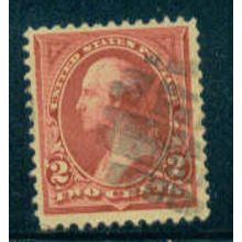 Used 250 2c George Washington Fine Plus A04838
