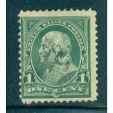 Used 279 1c Benjamin Franklin Average Plus NA1144
