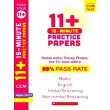 11 15-Minute Practice Papers For The Cem Test Ages 10-11