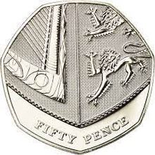 2008 Shield 50p circulated