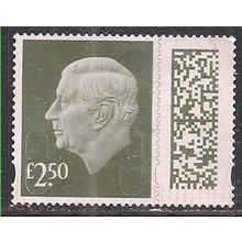 GB 2024 KC 3rd £2.50 Gooseberry Green Machin Used SG V5026 ( L968 )