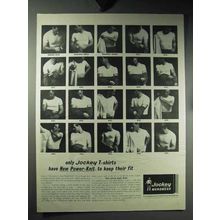 1964 Jockey Menswear T-Shirts Ad - Keep Their Fit