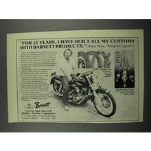 1983 Barnett Products Ad - Arlen Ness