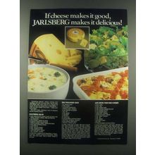 1985 Jarlsberg Cheese Ad - California Salad Recipe