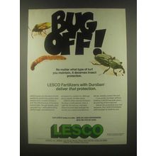 1985 Lesco Fertilizers with Dursban Ad - Bug Off!