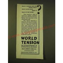 1951 Prentice-Hall Ad - World Tension
