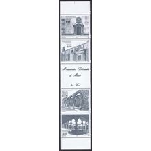 Mexico Colonial Architecture Strip of 5 Unfolded 1982 MNH SG#1660-1664 Sc#1306a