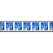 3477, MNH 34¢ Liberty Misperforation ERROR Strip of 5 of Stamps - Stuart Katz