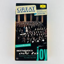 Leonard Bernstein - Beethoven's Great Moments V 2 - Ode to Joy VHS 1993