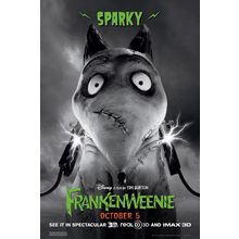 Frankenweenie (2012)_7 Movie Film Poster Canvas iconic design
