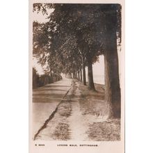 ED 421 NOTTINGHAM - LOVERS WALK. RP POSTCARD