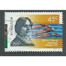 AUS 1996 45c 'OLYMPICS -FANNY DURACK' FINE USED (EBID37-870)