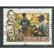 CAN 1997 45c 'CANADIAN TIRE' FINE USED (EBID49-056)