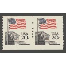 1895 20c U.S. Flag Fine MNH SG CNP Left 3 V0078