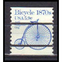 1901a 5.9c Bicycle Very Fine MNH Dry Gum Pair PreCnx CA0486 (4)