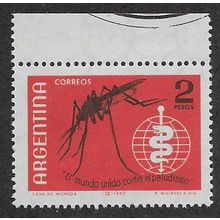 ARG 1962 U/M 2P 'MALARIA CAMPAIGN' (EBID66-001)