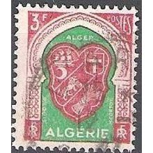 Algerie 1947 Michel 268 O Cote (2005) 0.40 € Armoirie Alger Cachet rond