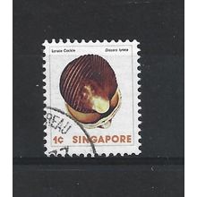 Singapore.SG289 1c Lyrate Cockle.Fine Used.Jun25