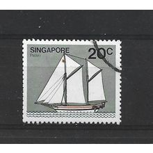 Singapore.SG368 20c Palari (sailing craft).Fine Used.Jun25