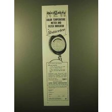 1958 Gossen Sixticolor Meter Ad - Color Temperature