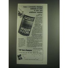 1985 Norm Thompson Meadow in a Can Ad - Enjoy