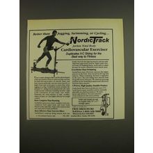 1985 NordicTrack Exercise Machine Ad - Better than jogging, swimming, or cycling