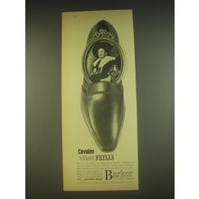 1963 Barker Cavalier Shoes Ad - Cavalier without frills