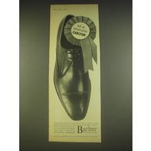1963 Barker Carlton Shoes Ad - Not so conservative Carlton