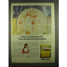 1973 Sears Lady Kenmore Dishwasher Advertisement - Do-It-Itself Dishwasher