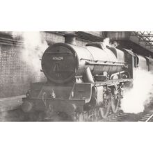 45624 Train At Euston Station in 1959 Vintage Railway Photo