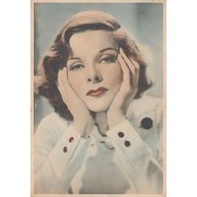 Katherine Hepburn De Reszke Cigarettes Rare Old Postcard