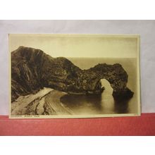 DURDLE DOOR, LULWORTH, DORSET unused vintage postcard Photochrom =