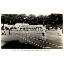 Tavistock Tennis Ground Devon Real Photo River WW1 Old Postcard