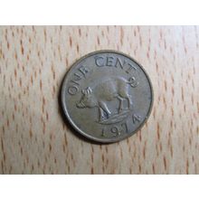 Bermuda 1974 1 Cents Coin